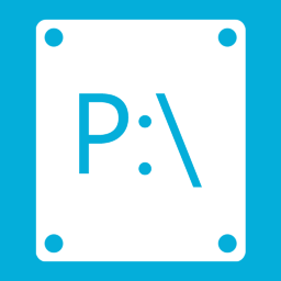 Drive P Icon 256x256 png